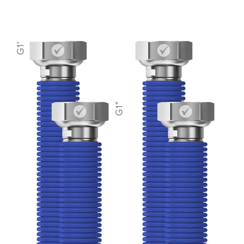 MERABELL Aqua Flexi G1"-G1" 30-60cm pro rychlé připojení 1"domácích vodáren M0063